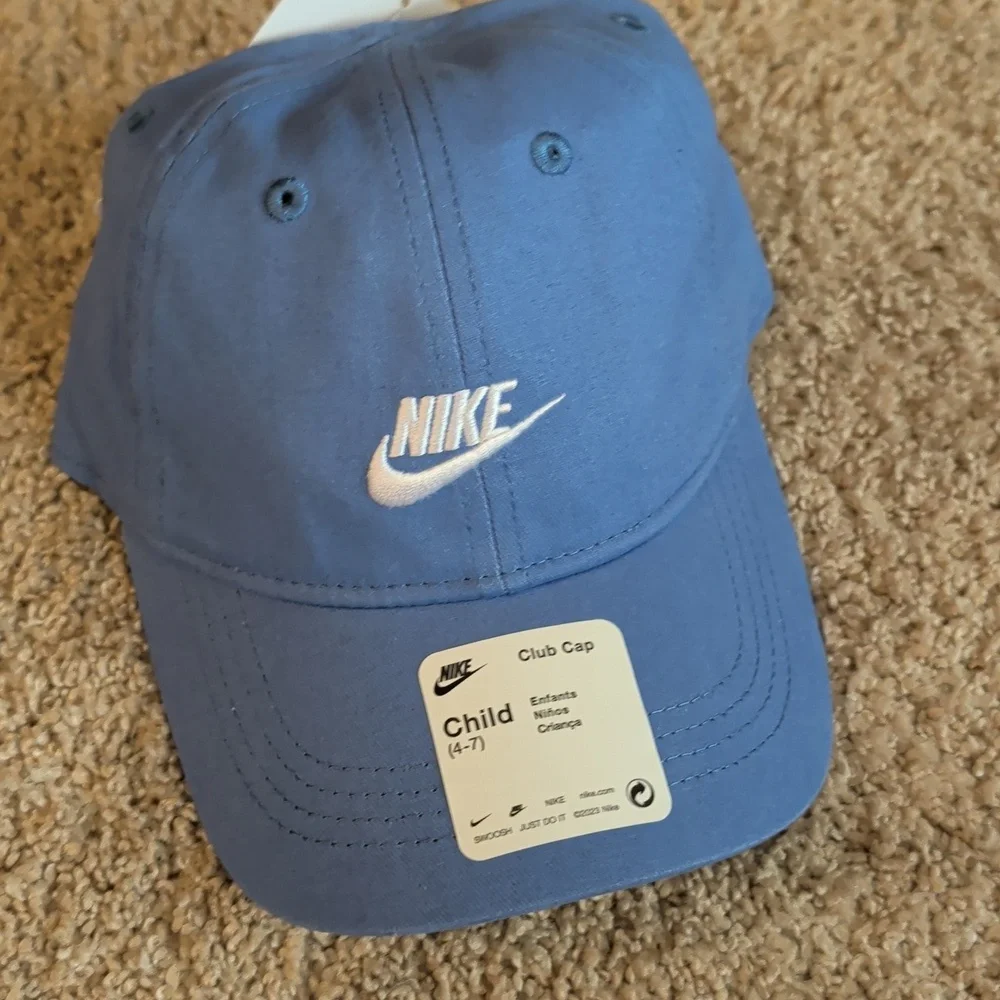 NWT Kid's/Child Youth Club Cap - POLAR/Blue-ish